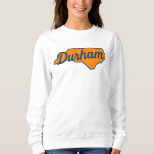 Camiseta Design de Script de Durham North Carolina - Forma 