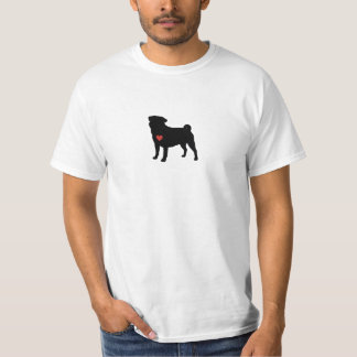Camiseta Design de Silhouette minimalista