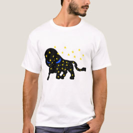 Camiseta Design de Silhueta de Touro