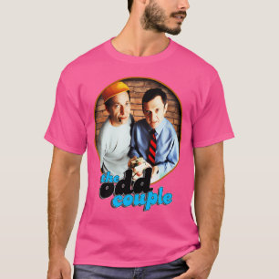 Camiseta Design de Sitcom de Tv Clássica do Casal Ímpar