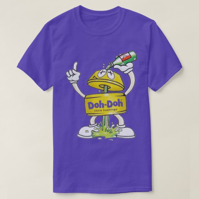Camiseta Design de skate Doh (Frente do Design)