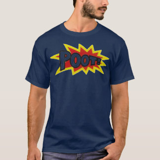 Camiseta Design de skate POOT de explosão