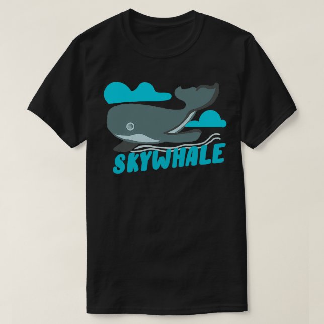 Camiseta Design de Skywhale 2 (Frente do Design)