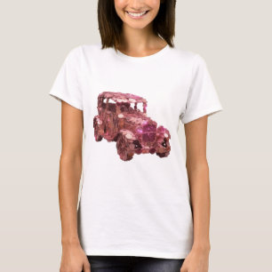 Camiseta Design de slogan de carro de dinheiro prateado din