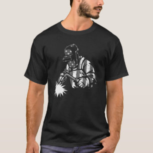 Camiseta Design de Soldador Legal para Homens Mulheres Sold