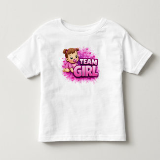 Camiseta Design de Splash Equipe Menina e Equipe Menino