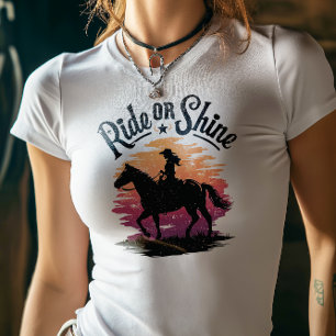 Camiseta Design de Sunset da Garra-de-Obra