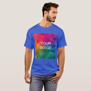 Camiseta Design de Suportes de Camisa-Traseira Masculina Ad