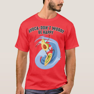 Camiseta Design De Surfe Engraçado Para Avocado Amantes Fo