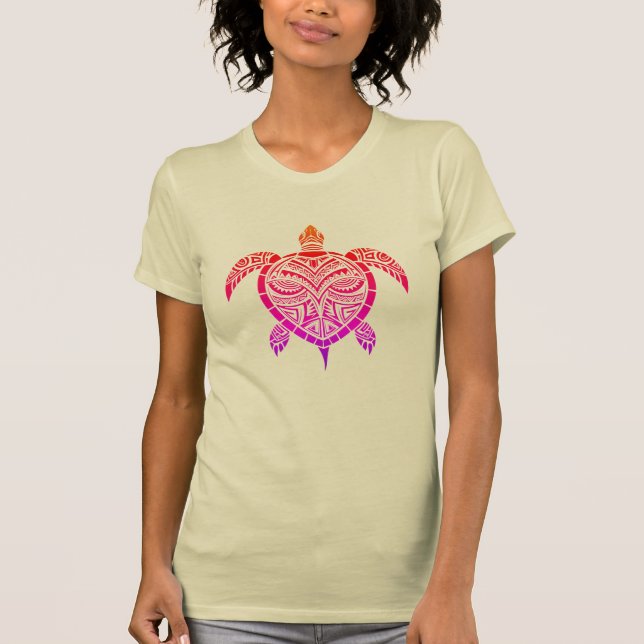 Camiseta Design de Tartaruga Atormentosa Inspirada na Polin (Frente)