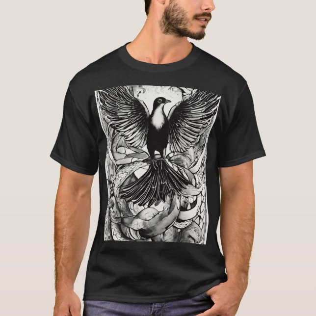 Camiseta Design de tatuagem (Frente)