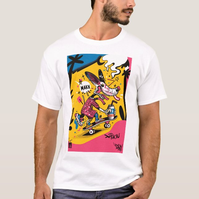 Camiseta Design de Tatuagem Americana Clássica (Frente)