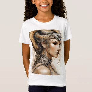 Camiseta Design de Tatuagem do Dragão Fierce - Símbolo de F