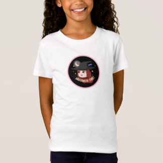 Camiseta Design de Tempo de Halloween Fofo