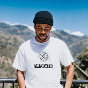 Camiseta DESIGN DE TEXTO 3d EMPOWER
