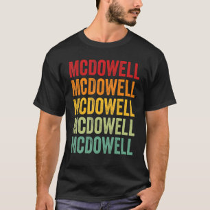 Camiseta Design de texto Arco-Íris da Carolina do Norte
