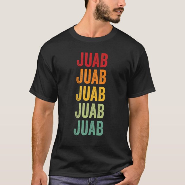 Camiseta Design de texto Arco-íris de Utah, Condado de Juab (Frente)