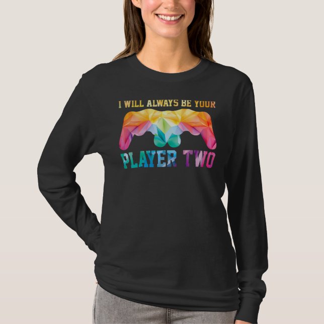 Camiseta Design de texto de Jogadores de Esposa do Marido (Frente)