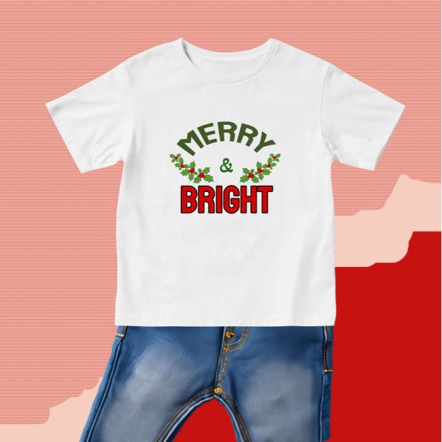 Camiseta Design de texto de Natal (Criador carregado)