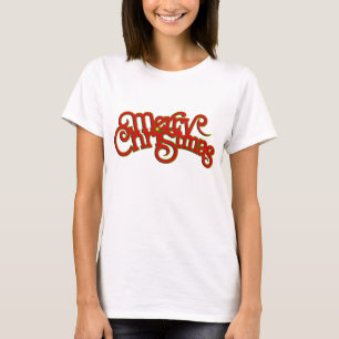 Camiseta Design de texto de Vintage: Feliz Natal