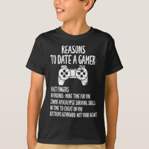 Camiseta Design de texto Engraçado - Namorado de jogador -