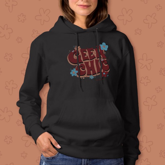 Camiseta Design de texto Floral Com geek Chic (Criador carregado)
