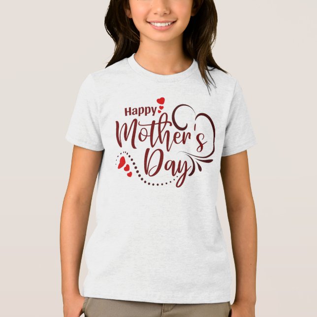 Camiseta Design de texto Na moda feliz-23121 (Frente)