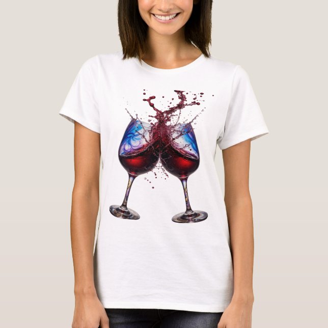 Camiseta Design de texto Sharp Silver CHEERS (Frente)