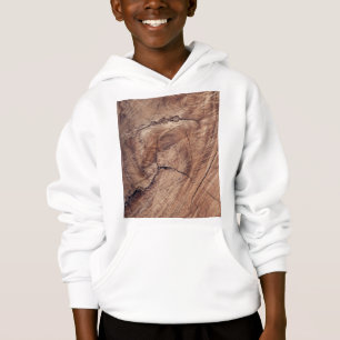 Camiseta Design de Textura Rústica de Madeira