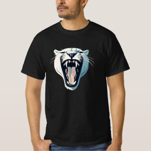 Camiseta Design de Tigre Raiva Raiva