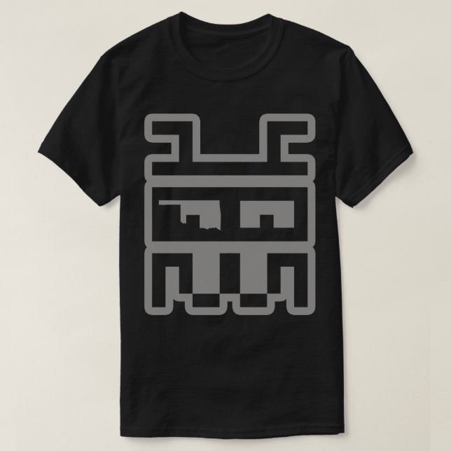 CAMISETA DESIGN DE TINTA DE CINZA KODEFACE 405 (Frente do Design)