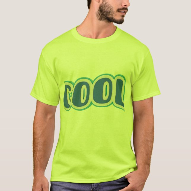 Camiseta Design de tipografia Cool e Negrito. (Frente)