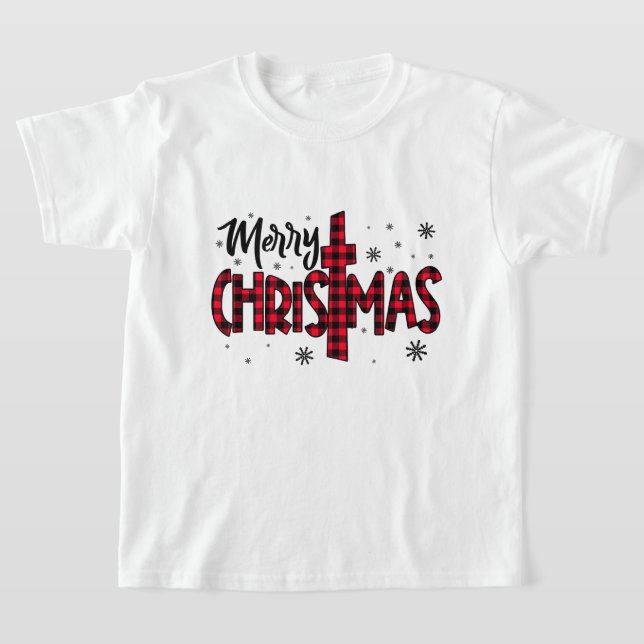 Camiseta Design de Tipografia de Natal Feliz (Postura )