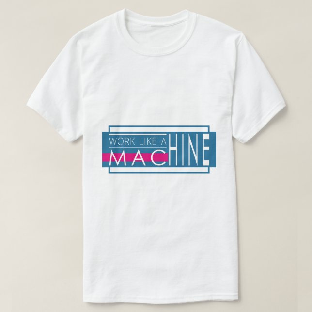 Camiseta Design de Tipografia de Texto Branco Moderno (Frente do Design)