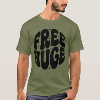 Camiseta Design de tipografia de texto enorme e gratuito co