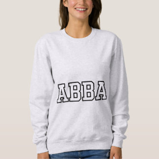Camiseta Design de Tipografia do Nome Abba