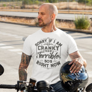 Camiseta Design de tipografia engraçada do tema da idade