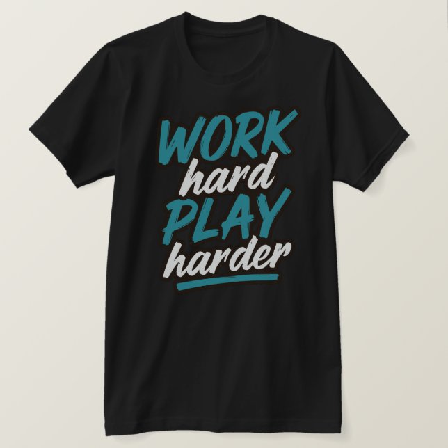 Camiseta Design de Tipografia Mais Difícil do Duro de Traba (Frente do Design)