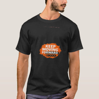 Camiseta Design de Tipografia Motivacional Negrito