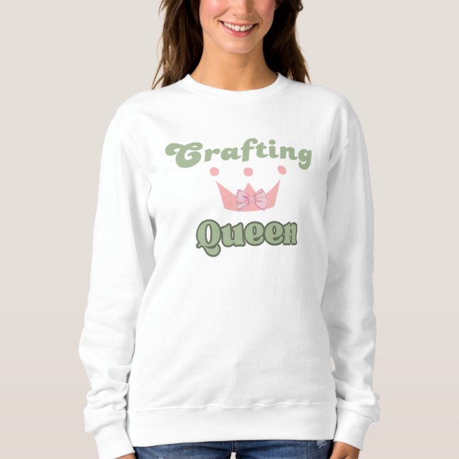 Camiseta Design de Tipografia Rainha da Criação  (Frente)