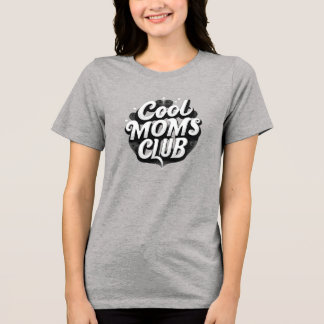 Camiseta Design de Tipografia Retroativa do legal Mães Club