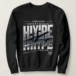 Camiseta Design de Tipografia Streetwear Hype – Bla Urbano 