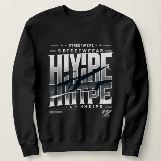 Camiseta Design de Tipografia Streetwear Hype – Bla Urbano