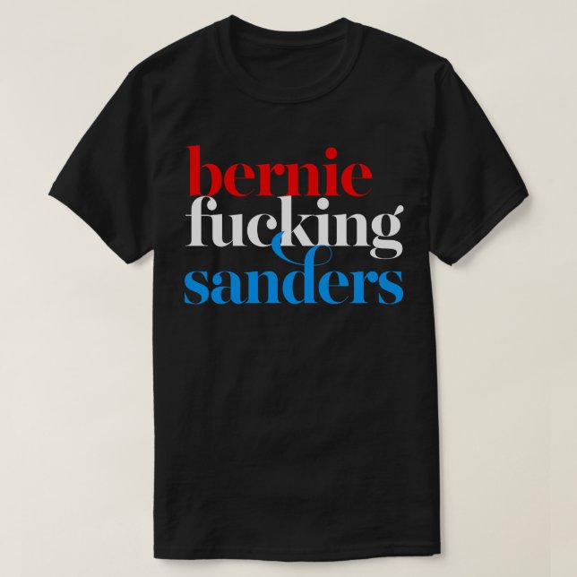 Camiseta Design De Tipografia Vermelha E Azul (Frente do Design)