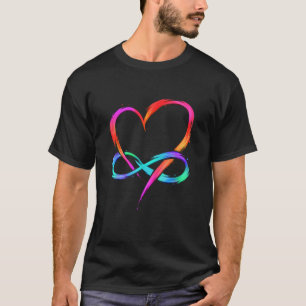 Camiseta Design de Trabalho de arte de Polimomory Infinity
