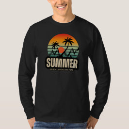 Camiseta Design de trader | Verão | Engraçado