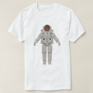 Camiseta Design de Traje Espacial de Astronauta