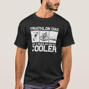 Camiseta Design De Triathlon Engraçado Para Carro De Nata
