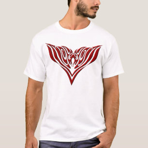 Camiseta Design de Tribal Red Bird