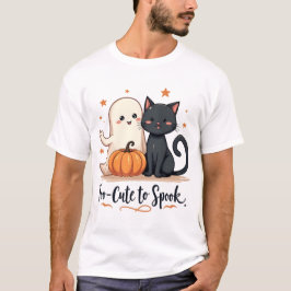 Camiseta Design de Trio de Halloween Adorável "Muito Fofo p